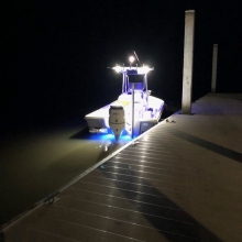 Flounder Gigging at Night